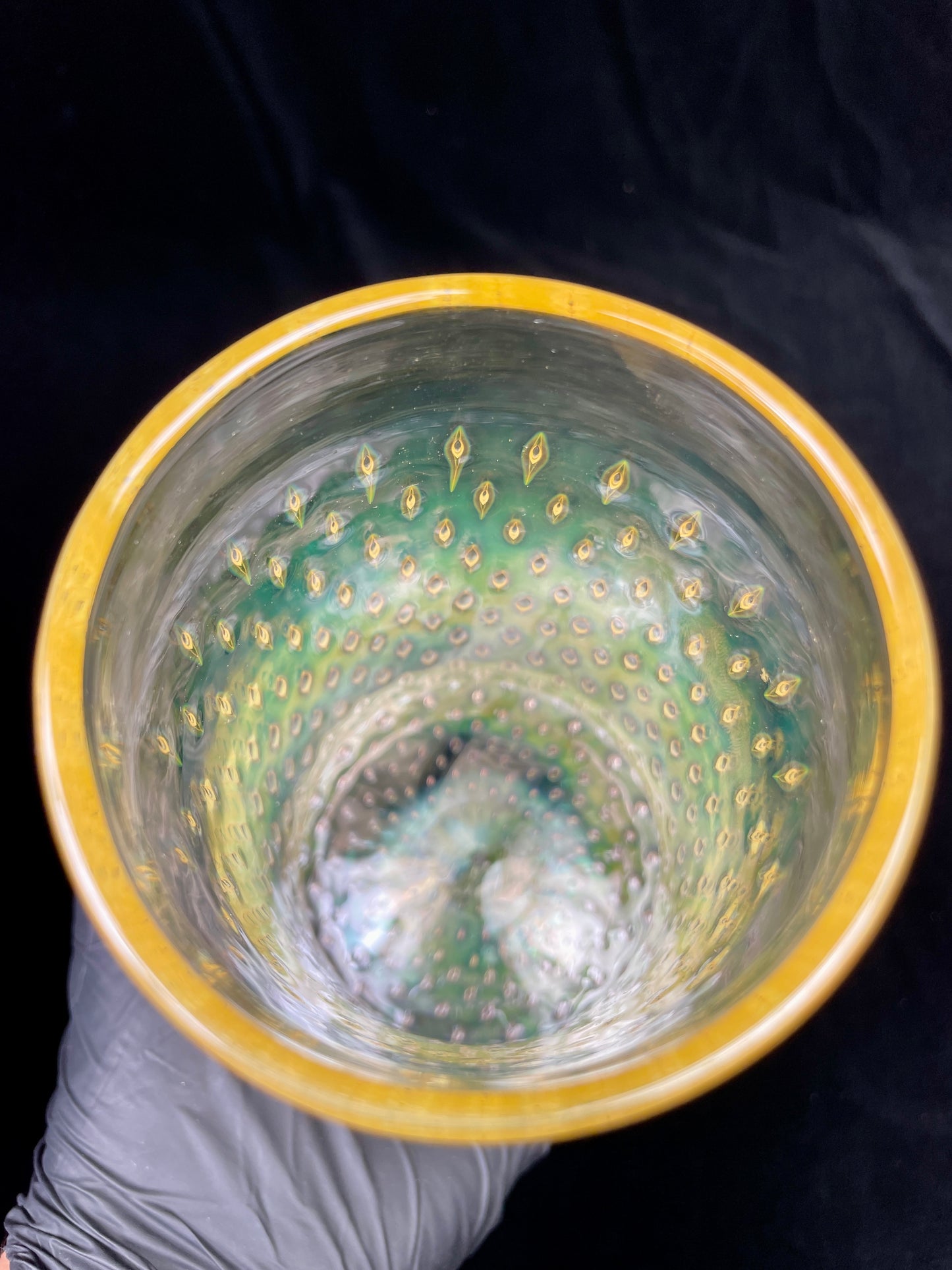 17oz Fumed BubbleTrap Glass