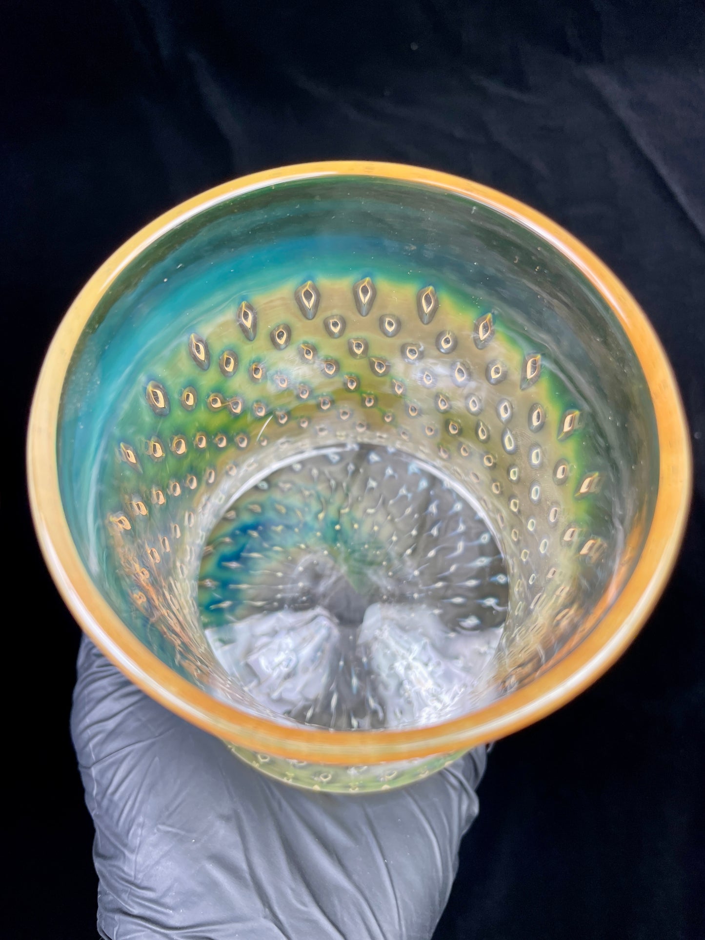 18oz Fumed BubbleTrap Glass