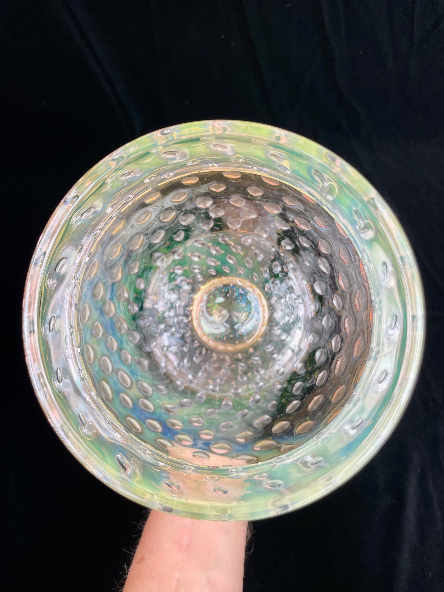 Fumed BubbleTrap Grecian Vase