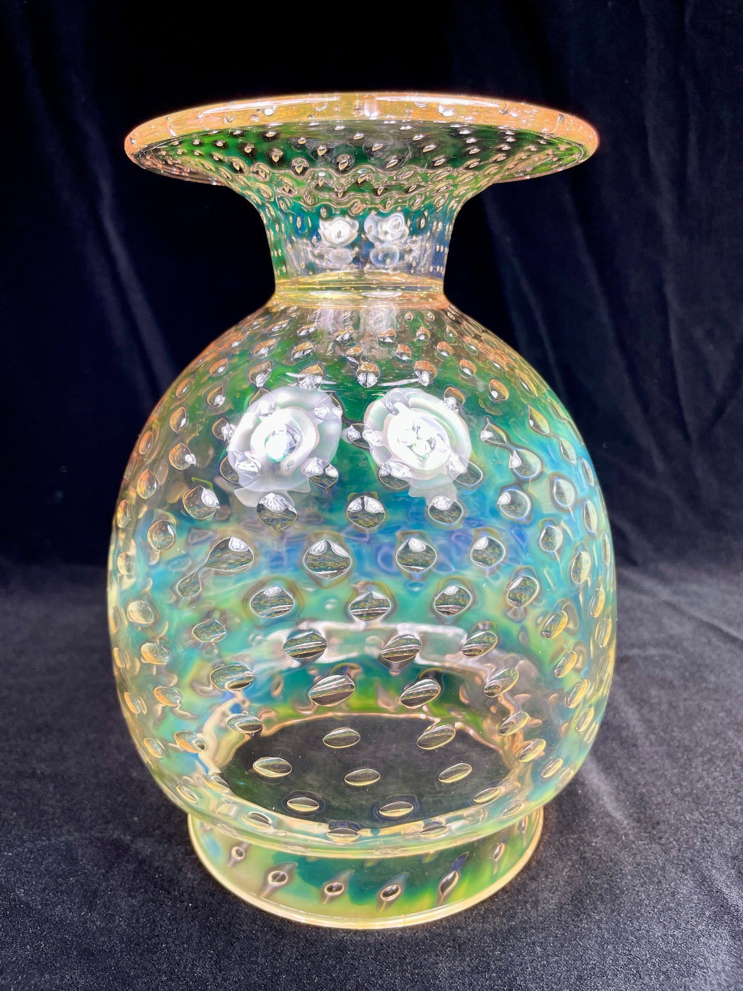 Fumed BubbleTrap Grecian Vase
