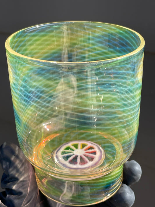 Lyons Glass Fume Retticello Collab cup