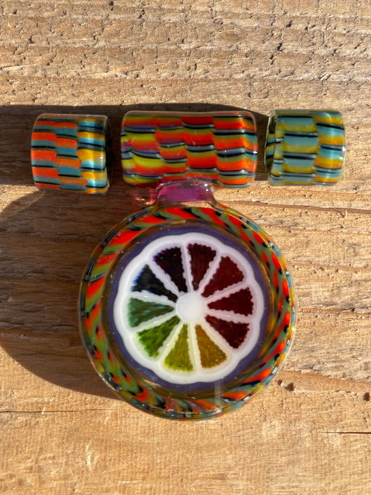 Lyons Glass Collab Pendant