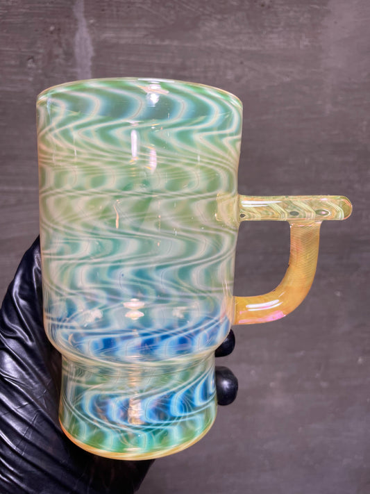 20oz gold & silver fumed Mug