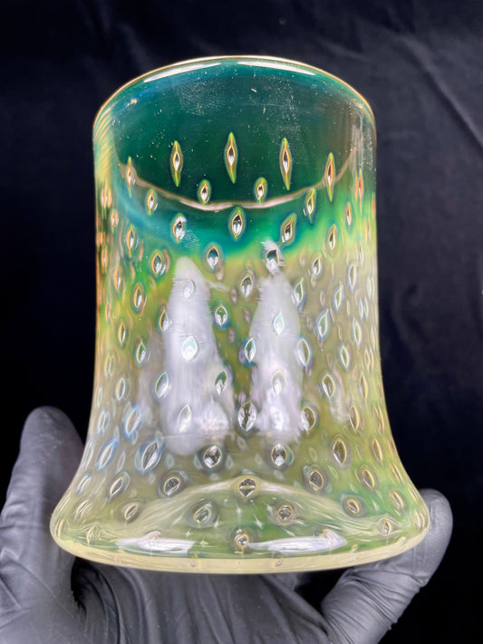 18oz Fumed BubbleTrap Glass