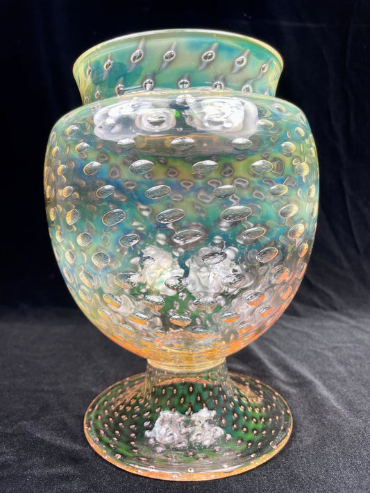 Fumed BubbleTrap Grecian Vase